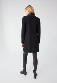 IKKS WITH DOUBLE COLLARS - Kurzmantel - black