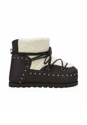 DE LEOPARDO CON TACHAS - Snowboot/Winterstiefel - marron