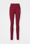 DEFINE SEAMLESS POCKET - Leggingek - burgundy