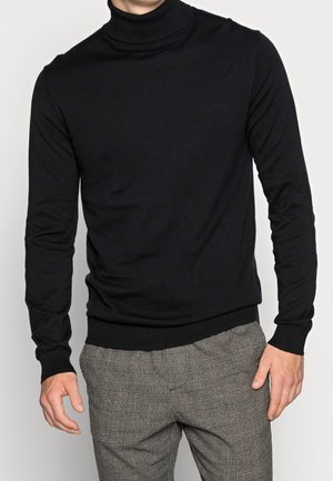 Strickpullover - black