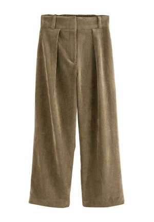WIDE - Stoffhose - green