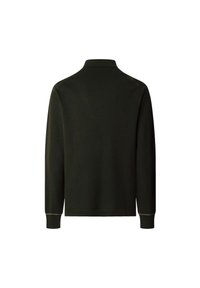 Hackett London Top s dlhým rukávom - hunter green