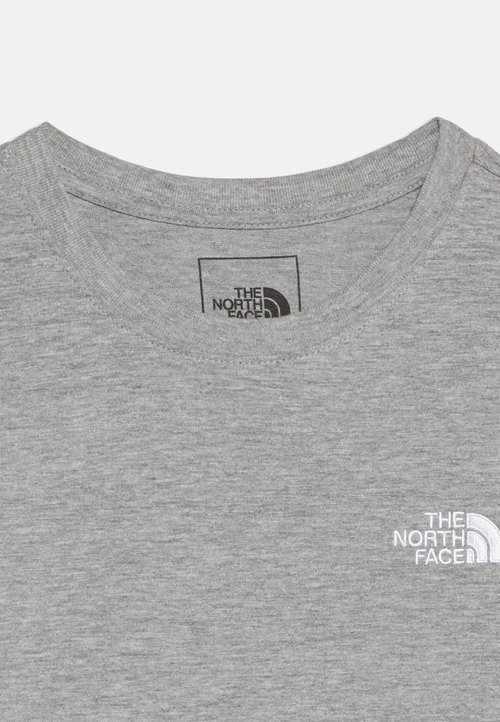 The North Face TEEN EVOLUTION SIMPLE DOME TEE UNISEX - Basic T-shirt - pale grey heather — photo 3