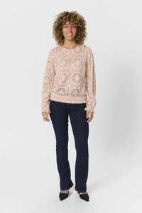 Cream CRTILEY LACE SMOCK WAITS - Palaidinė - burnished lilac