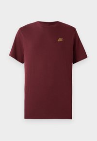 CLUB TEE - Osnovna majica kratkih rukava - dark team red/gold-coloured