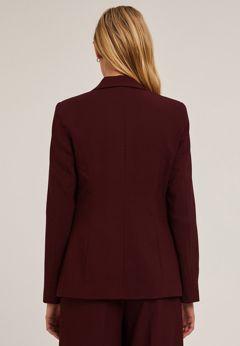 Motivi MONOPETTO IN TECNICO Blazer bordeaux/bordeauxrood