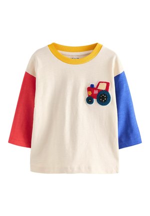 REGULAR FIT - APPLIQUÉ - Sudadera - multi bright hotchpotch tractor
