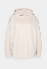 Sweatshirt com capuz - pearl white/white