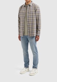 Pure Path REGULAR FIT CASUAL - Hemd - taupe