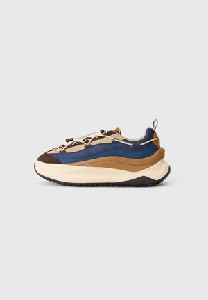 MOON247 XLACE UNISEX - Tenisice - navy/brown