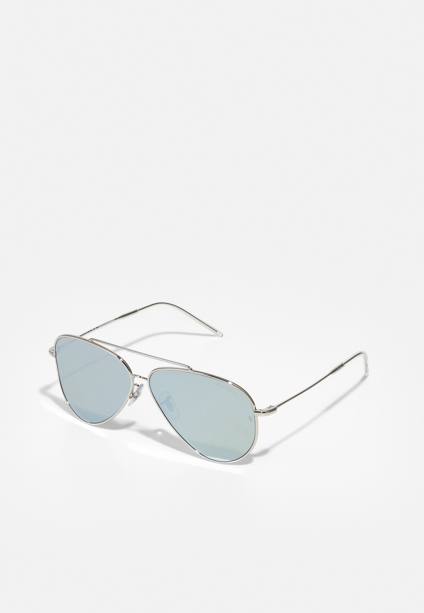 Ray-Ban Silver Frame with Mirrored Lenses Aviators Ray-Ban - RB8125 9165 - Original Aviator Titanium - Matte  main image 2