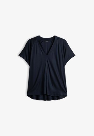OPUS, RELAXED FLOW FIT - T-Shirt basic - coal blue