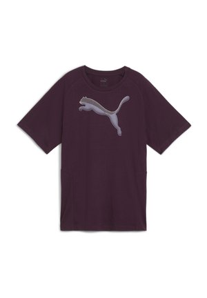 EVOSTRIPE - Camiseta estampada - midnight plum