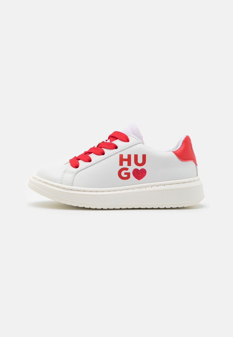 HUGO Kids TRAINERS Sneakers white/red/hvid Zalando.dk