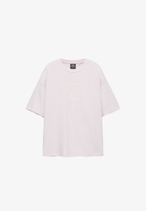 PULL&BEAR, RELAXED-FIT WILLIAMSBURG GRAPHIC - T-SHIRT - T-shirt print - lilac