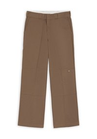 Dickies DOUBLE KNEE - Trousers - mushroom/dark brown - Zalando.ie