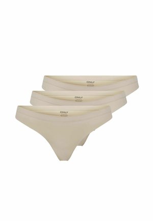 ONLY ONLTRACY BONDED 3-PACK NOOS - String - peach taffy