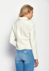 Maze Leren jas - white