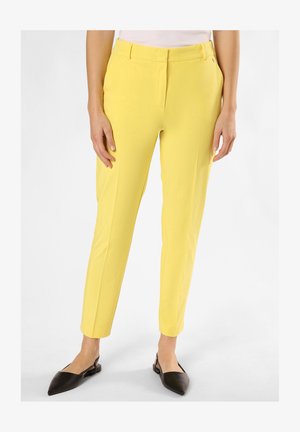 comma Stoffhose - gelb