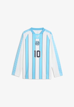 Puma, OLYMPIQUE MARSEILLE KING JERSEY LS - Ρούχα για κλαμπ - puma white-bright aqua