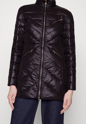 Daunenmantel - black