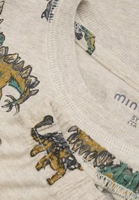Minymo LONG SLEEVES SET ALL OVER PRINT - Pyjama - beige melange
