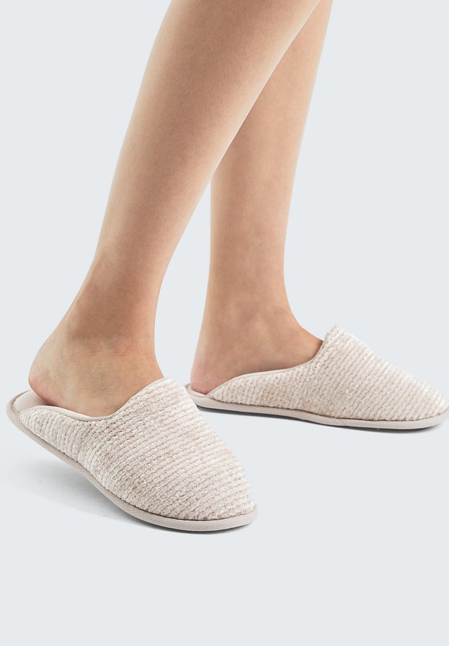 BASIC CHENILLE - Pantofole - rose