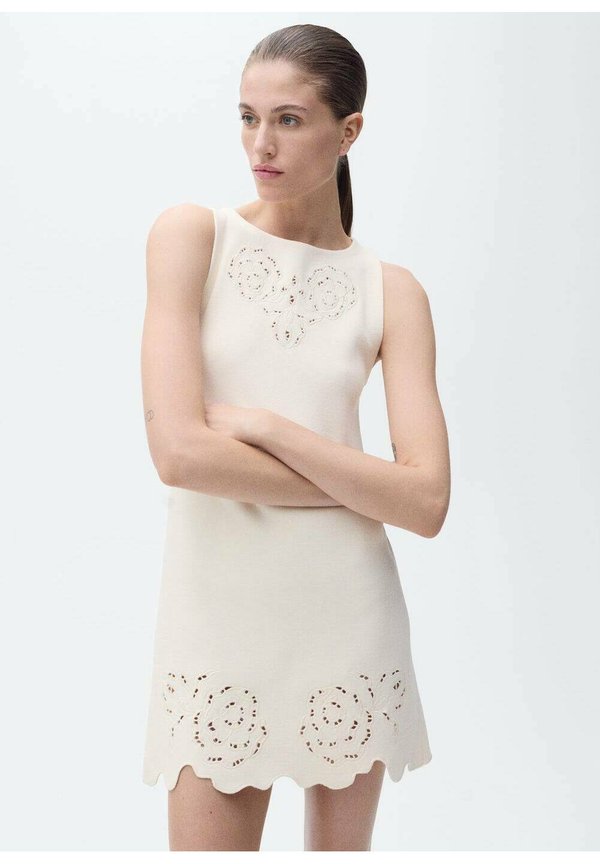 LUCIANA - Day dress - ecru