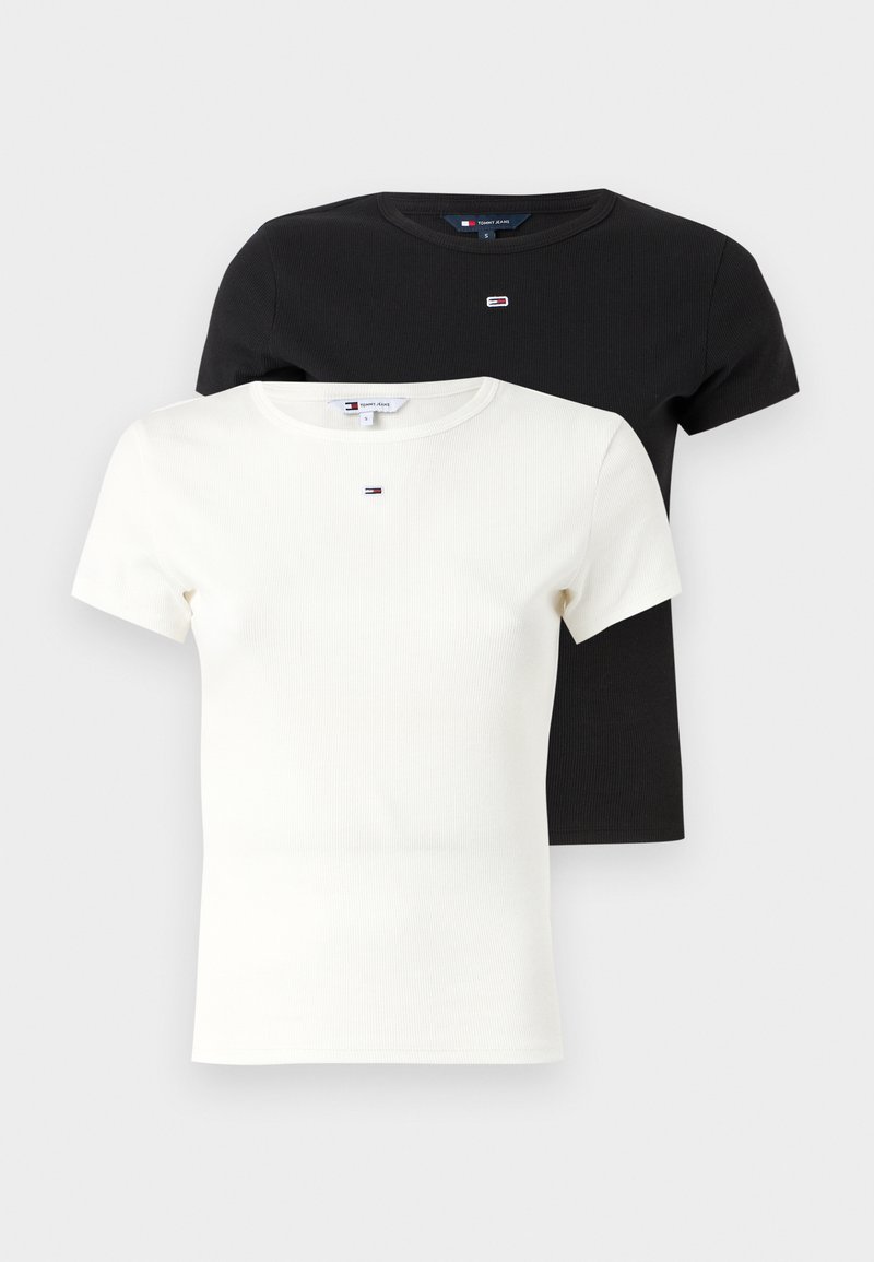 Tommy Jeans T-shirt print zwart
