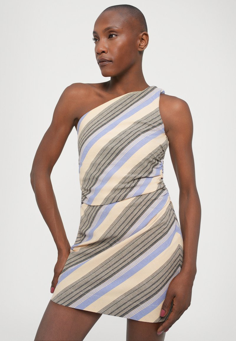 Faithfull the brand MARGA MINI DRESS - Day dress - marine/multi-coloured -  Zalando.ie