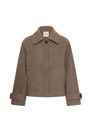 Soaked in Luxury, SLNUBIA AKELEJE JACKET - Summer jacket - desert taupe melange