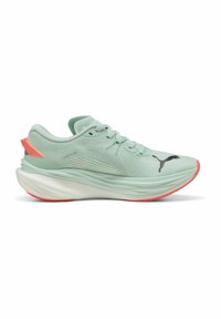 Puma DEVIATE NITRO - Utcai futócipők - peaceful blue glowing red