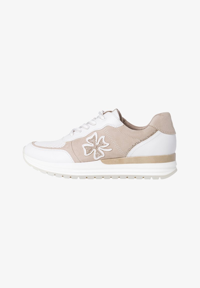 Marco Tozzi by Guido Maria Kretschmer BY GUIDO MARIA KRETSCHMER - Sneaker low - white/dune c