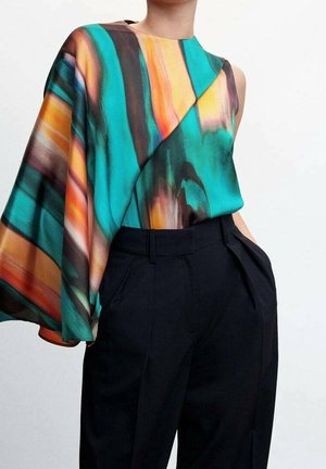 Blouse - turquoise