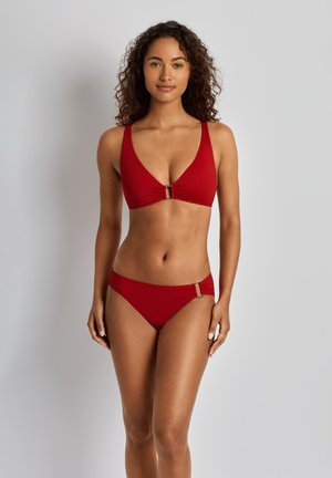 RING OTS BRA - Bikini felső - cruising red