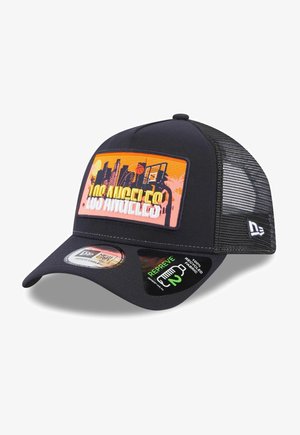 New Era REPREVE AFRAME TRUCKER LOS ANGELES PLATE - Gorra - navy