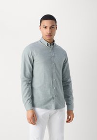 Lindbergh MELANGE BRUSHED SHIRT - Košile - light green