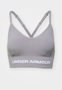 VANISH SEAMLESS - Light support sports bra - tetra gray/white