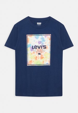 SLEEVE GRAPHIC TEE - Camiseta estampada - estate blue