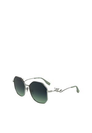Sonnenbrille - shiny silver