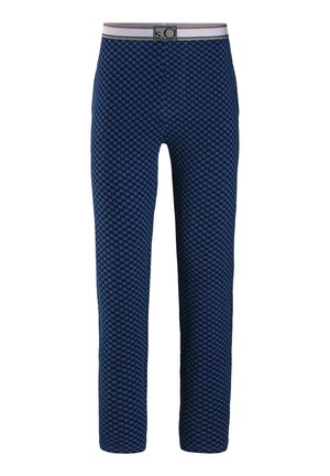 Nachtwäsche Hose - navy bedruckt