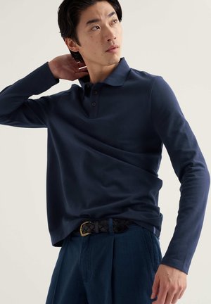 BALEFIRE LONG SLEEVE  - Polo majica - navy - maritime