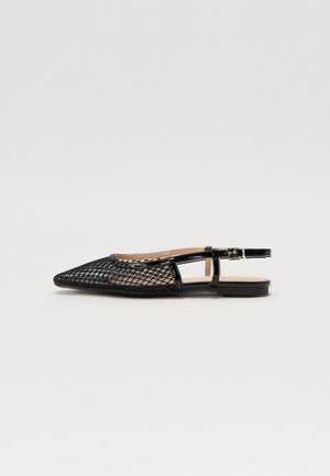 SCOTTIE - Slingback ballet pumps - black