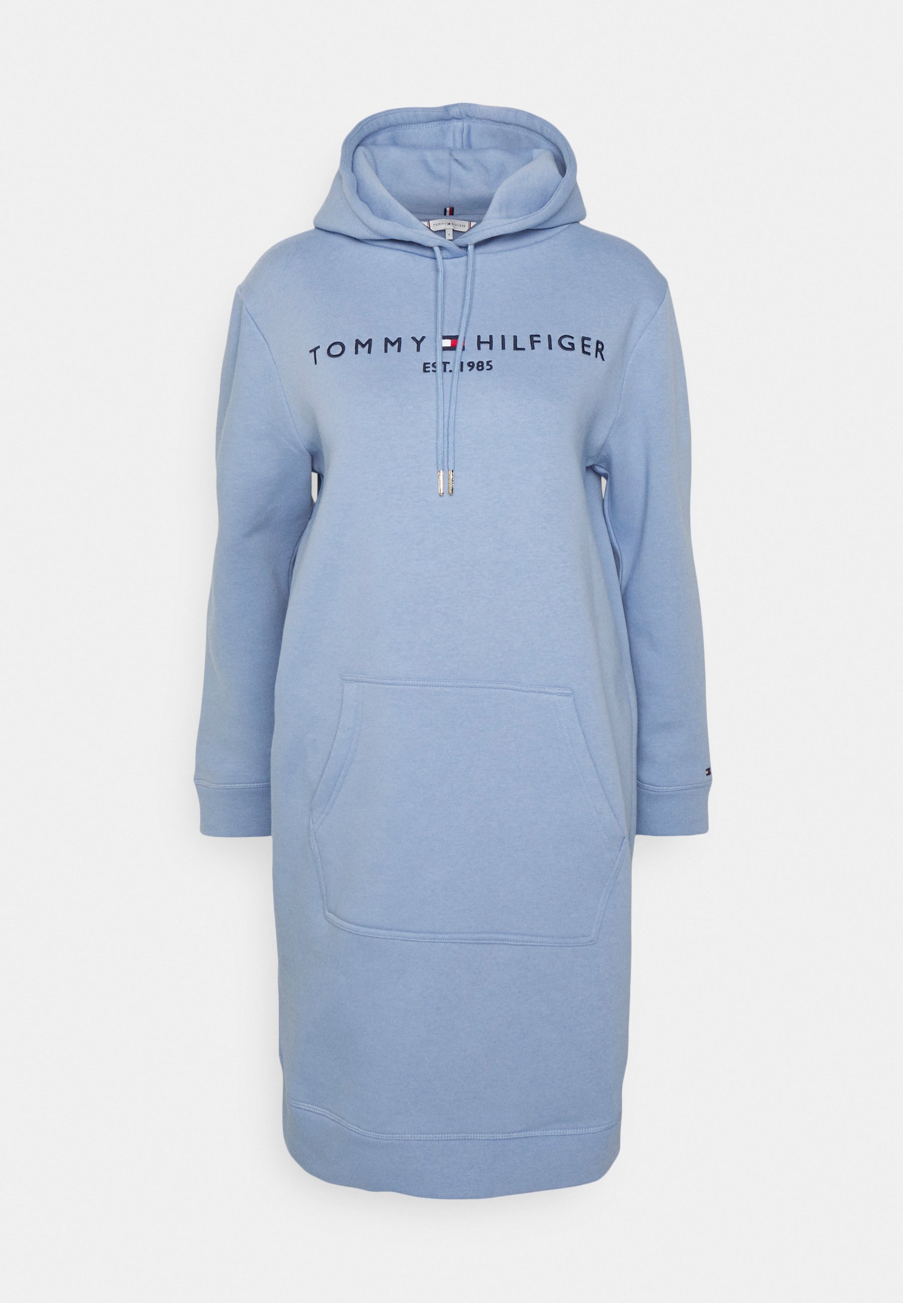 Tommy Hilfiger REGULAR HOODIE DRESS - Vestito estivo - moon blue/blu -  Zalando