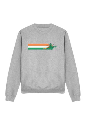 Cotton Soul, SUPERMAN IRELAND SUPER IRISH FLAG - Sweatshirt - mottled light grey