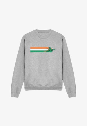Cotton Soul, SUPERMAN IRELAND SUPER IRISH FLAG - Sweatshirt - mottled light grey