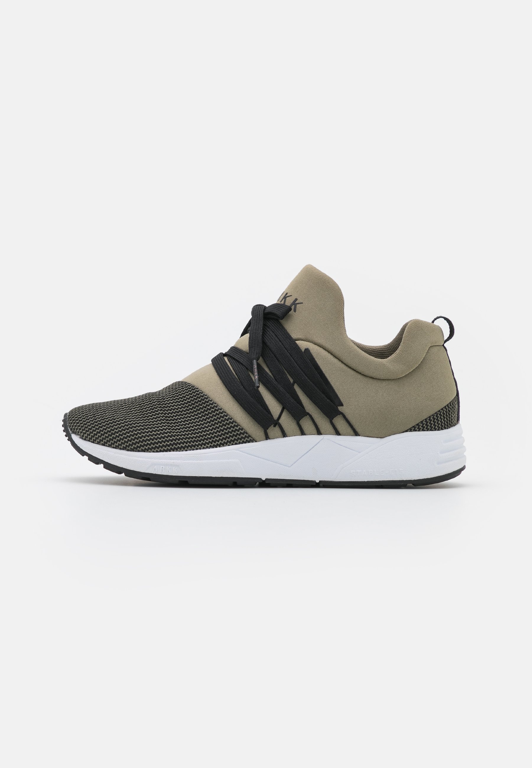 ARKK Copenhagen RAVEN UNISEX - Sneakers laag - dusty army black/Donkergroen  - Zalando.nl