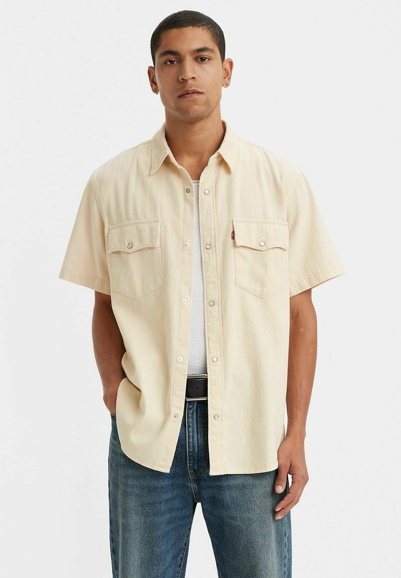 Levi's The Essential Tee T-Shirt, Blu, L Uomo