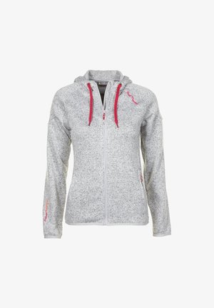 Peak Mountain ATORA - Sweatjakke - gris fuchsia