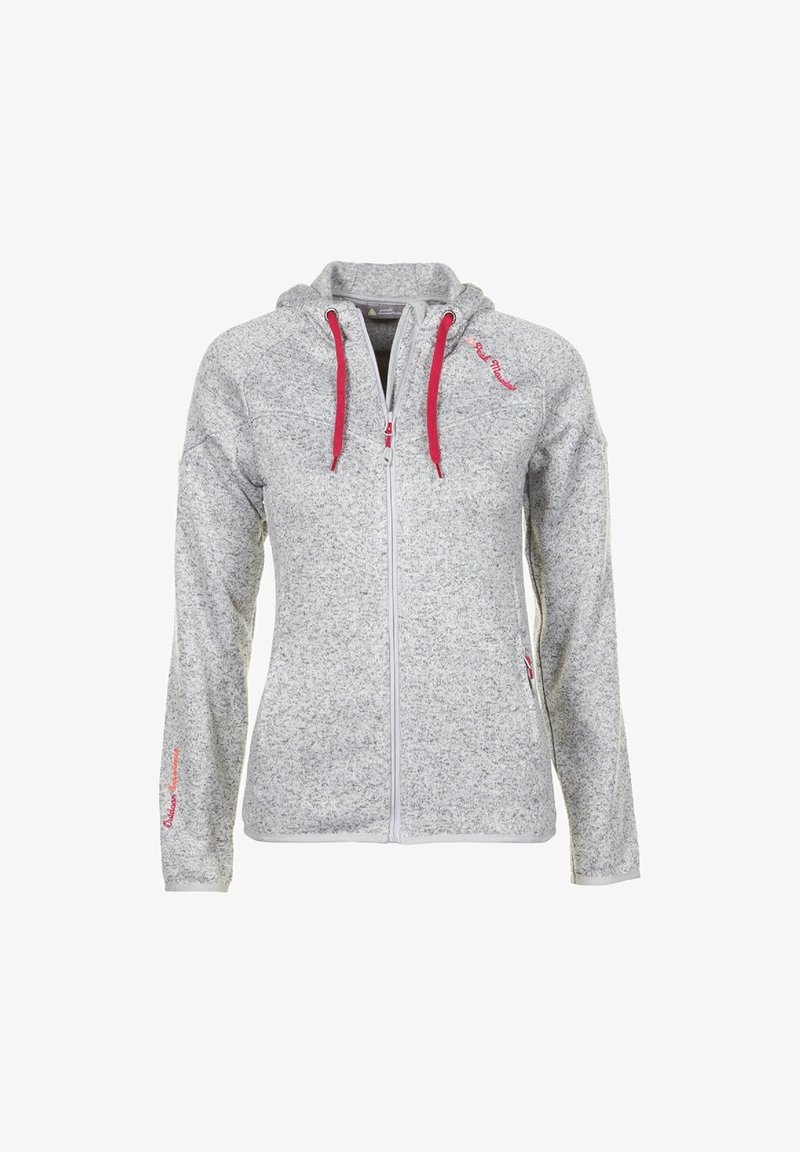 Peak Mountain ATORA - Felpa con zip - gris fuchsia